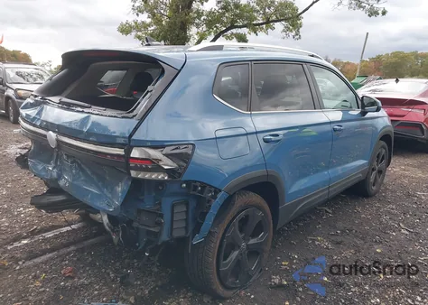 2025 Volkswagen Taos 1.5T Sel from USA, damaged, VIN 3VV4C7B26SM029245